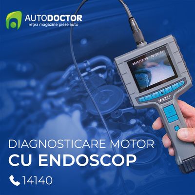 Serviciu nou la AUTODOCTOR – diagnosticarea motorului cu un endoscop